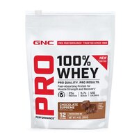 Pudra proteica din zer cu aroma de ciocolata Pro Performance, 396 g, GNC