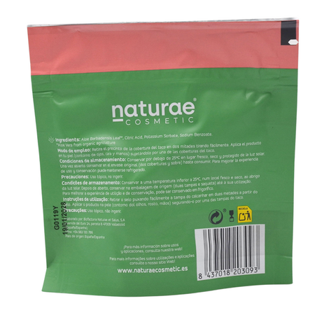 Cub de Aloe Vera, cu efect calmant si revigorant, 10 g, Naturae Cosmetic 728410