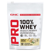 Pudra proteica din zer cu aroma de vanilie Pro Performance, 369 g, GNC