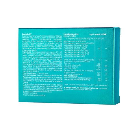 Probiotic blend BactoSlim, 30 capsule, Aronia Charlottenburg 728572