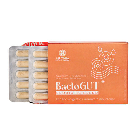 Probiotic blend BactoGut, 30 capsule, Aronia Charlottenburg 728582
