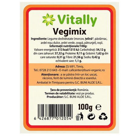 Vegimix, 100 g, Vitally 728588