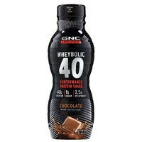 Shake proteic cu aroma de ciocolata Wheybolic, 414 ml, GNC
