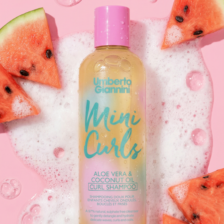 Sampon delicat pentru copii cu par cret sau ondulat Mini Curls, 250 ml, Umberto Giannini 728802