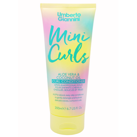 Balsam delicat pentru copii cu par cret sau ondulat Mini Curls, 200 ml, Umberto Giannini
