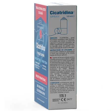 Pachet Cicatridina unguent 60 g + Cicatridina spray 125 ml, Naturpharma 729792