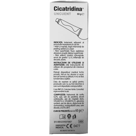 Pachet Cicatridina unguent 60 g + Cicatridina spray 125 ml, Naturpharma 729001
