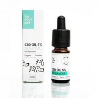 Ulei de canepa 5% pentru caini si pisici fara aroma, 10 ml, Doctor Totolici
