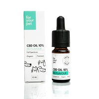 Ulei de canepa 10% pentru caini si pisici fara aroma, 10 ml, Doctor Totolici