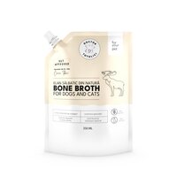 Supa de oase de elan salbatic pentru caini si pisici, 350 ml, Doctor Totolici