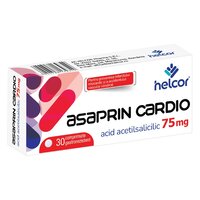ASAprin Cardio, 75 mg, 30 comprimate gastrorezistente, Helcor