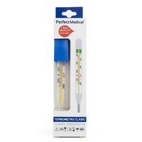 Termometru clasic fara mercur PM-45, 1 bucata, Perfect Medical