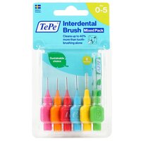 Periute interdentare Marimea 0-5 Mix Original, 6 bucati, TePe
