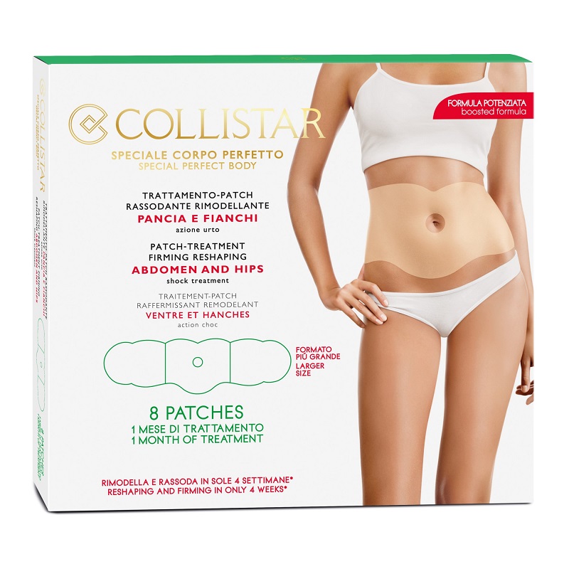 Plasture-tratament pentru abdomen si solduri Reshaping Firming (K25268), 8 bucati, Collistar