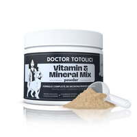 Vitamine si minerale pentru caini Vitamin & Mineral Mix, 200 g, Doctor Totolici