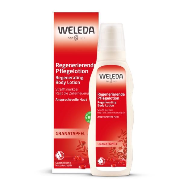 Lotiune regeneranta de corp cu rodie, 200ml, Weleda