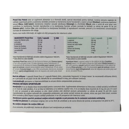 Proxel Duo Potent, 60 capsule, Naturpharma 729810