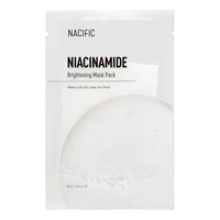 Masca faciala pentru luminozitate cu niacinamida Brightening Mask Pack, 30 g, Nacific