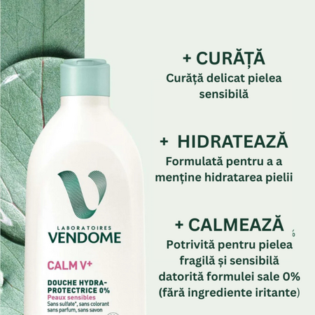 Gel de dus Hydra-Protectrice 0% Calm V+, 750 ml, Laboratoires Vendome 729898