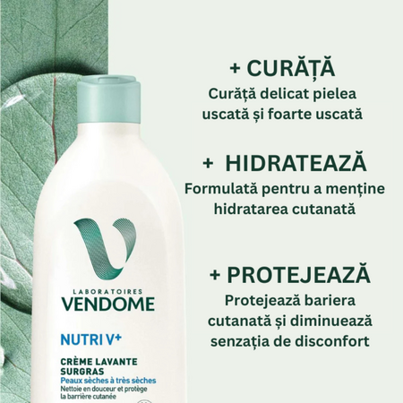 Crema de curatare surgras Nutri V+, 400 ml, Laboratoires Vendome 729945