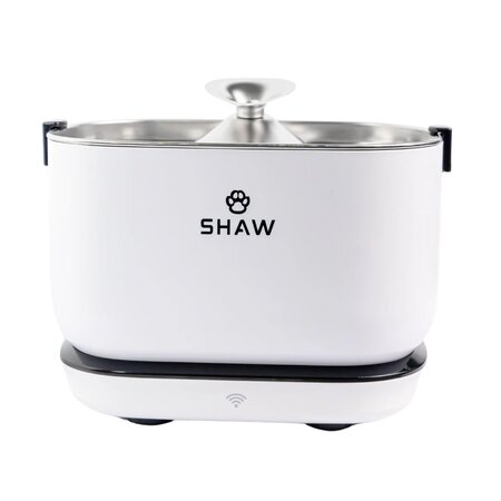 Fantana de apa smart cu baterie, senzor, aplicatie mobila, sterilizare UV si sistem de filtrare Pro V3, 2.5 L, Shaw 729955