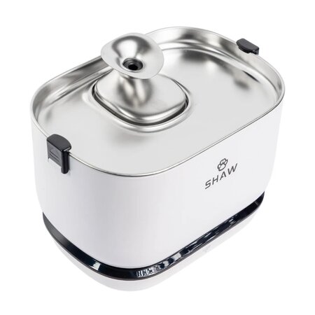 Fantana de apa smart cu baterie, senzor, aplicatie mobila, sterilizare UV si sistem de filtrare Pro V3, 2.5 L, Shaw 729956