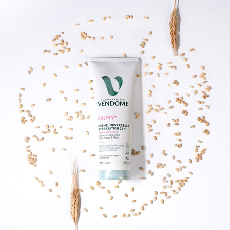 Crema hidratanta universala 24h Calm V+, 250 ml, Laboratoires Vendome 730014