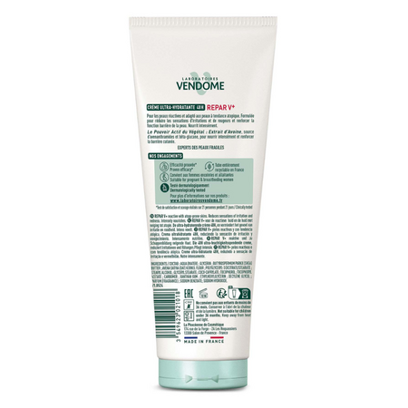 Crema ultra-hidratanta 48h Repar V+, 250 ml, Laboratoires Vendome 730047