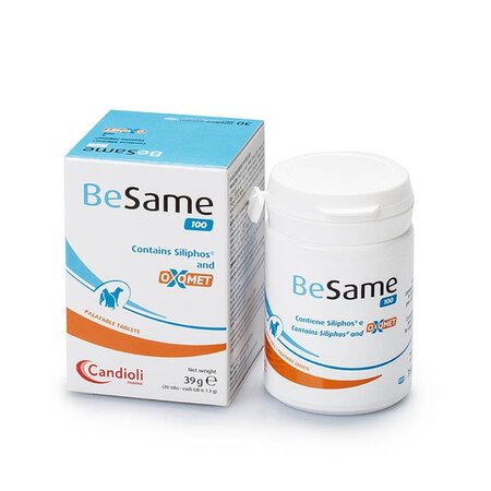 Supliment pentru sustinerea functiei hepatice Besame, 100, 30 tablete, Candioli