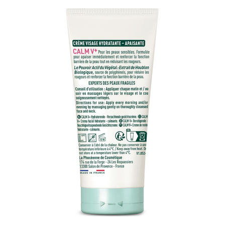Crema hidratanta calmanta pentru fata Calm V+, 50 g, Laboratoires Vendome 730129