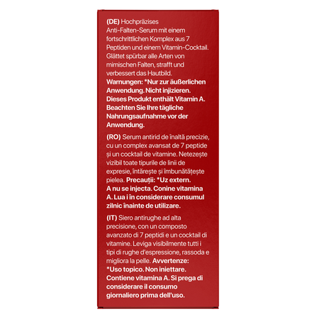 Ser antirid cu efect de lifting BTx7 Lift, 10 ml, La Cabine 730198