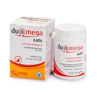 Supliment cu Omega 3 pentru pisici Duomega Cats, 30 capsule, Candioli