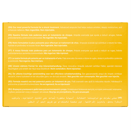 Fiole cu acid hialuronic si vitamina C pentru hidratare Advanced 30% Hyaluronic Complex, 10x2 ml, La Cabine 730211