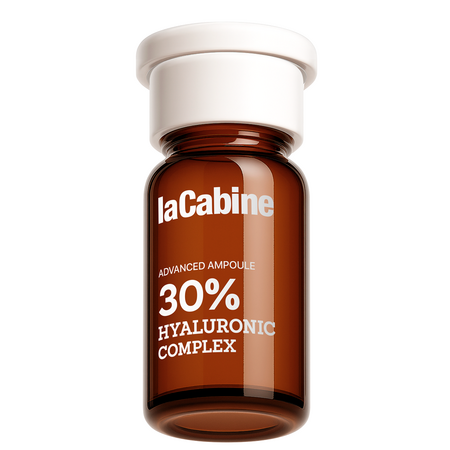 Fiole cu acid hialuronic si vitamina C pentru hidratare Advanced 30% Hyaluronic Complex, 10x2 ml, La Cabine 730207