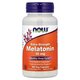 Melatonina, 10mg, 100 capsule vegetale, Now Foods 730243