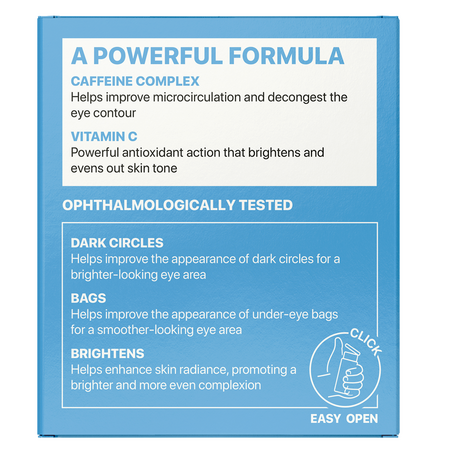 Fiole cu cafeina si vitamina C pentru zona din jurul ochilor Advanced 30% Caffeine Complex, 10x2 ml, La Cabine 730265