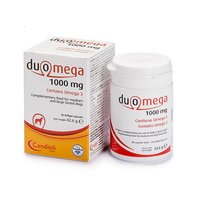 Supliment cu Omega 3 pentru caini Duomega Dogs, 1000 mg, 30 capsule, Candioli