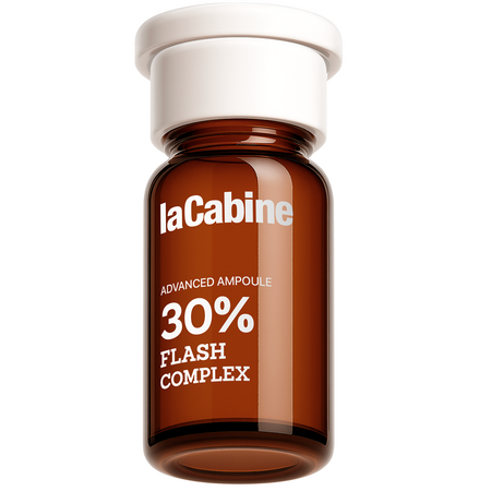 Fiole cu vitamina C pentru luminozitate Advanced 30% Flash Complex, 10x2 ml, La Cabine 730305