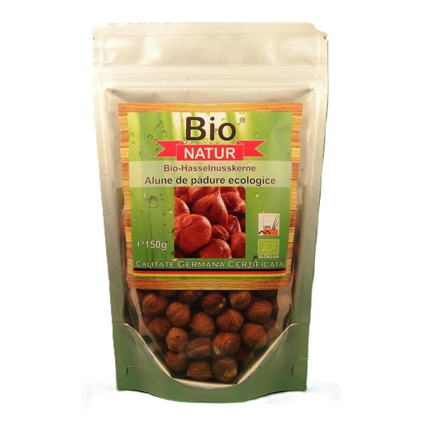 Alune de padure ecologice, 150 g, Bio Natur