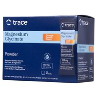 Magneziu glicinat pudra cu aroma de portocale, 30 plicuri, Trace Minerals
