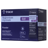 Magneziu glicinat pudra cu aroma de struguri, 30 plicuri, Trace Minerals
