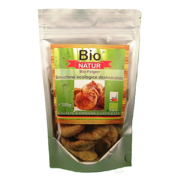 Smochine ecologice deshidratate, 200 g, Bio Natur