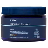 Magneziu glicinat pudra cu aroma de portocale, 180 g, Trace Minerals