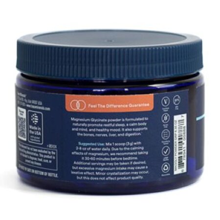 Magneziu glicinat pudra cu aroma de struguri, 180 g, Trace Minerals 730702