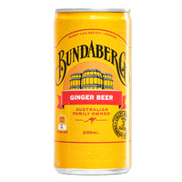 Bere cu aroma de ghimbir fara alcool Ginger Beer, 200 ml, Bundaberg