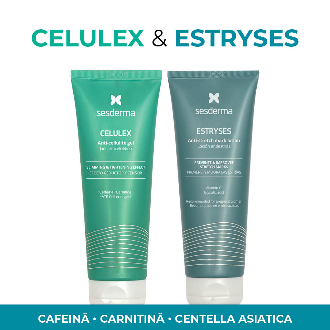 Sesderma Celulex & Estryses &mdash; Cafeină &middot; Carnitină &middot; Centella asiatica