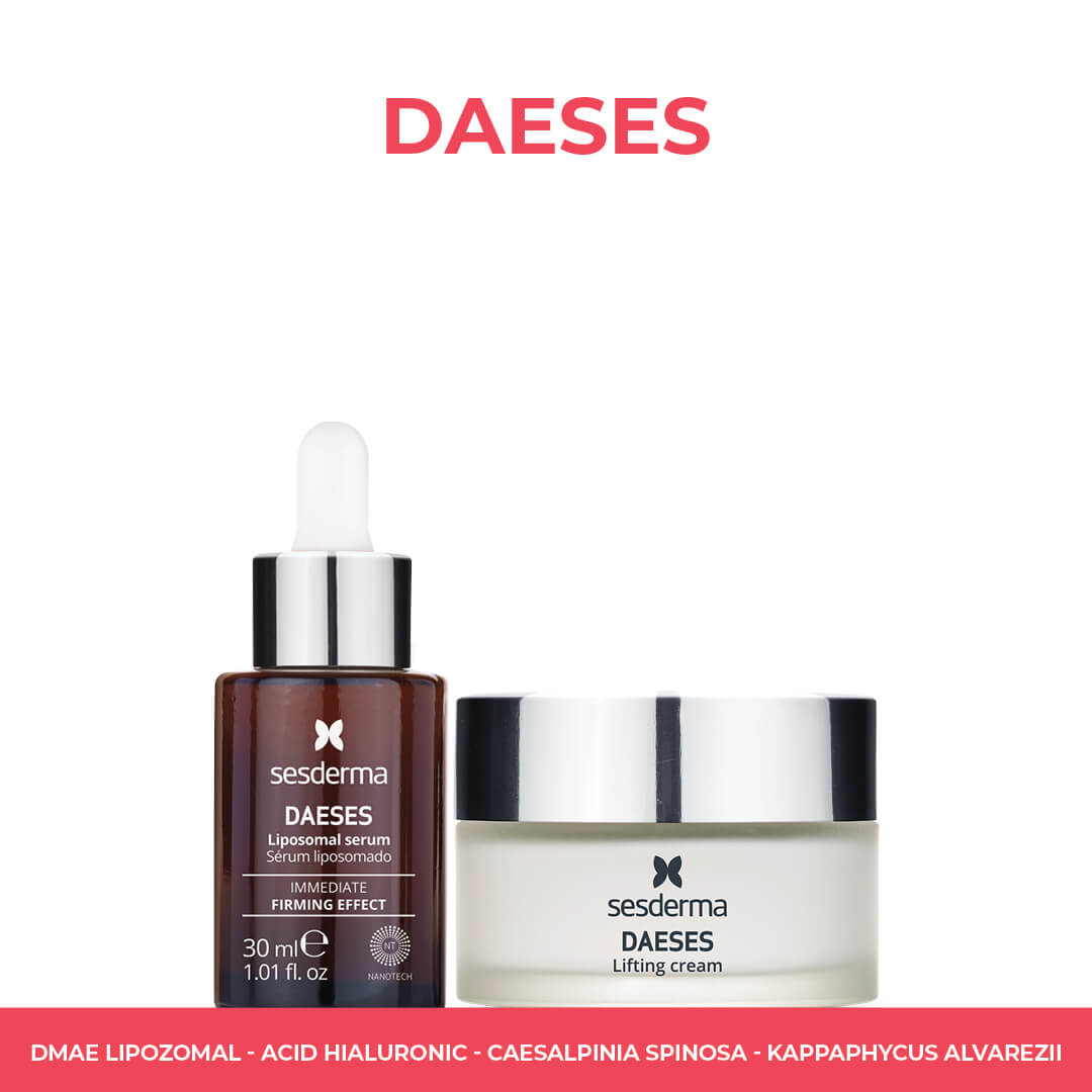 Sesderma Daeses &mdash; DMAE lipozomal &middot; Acid hialuronic &middot; Caesalpinia spinosa &middot; Kappaphycus alvarezii