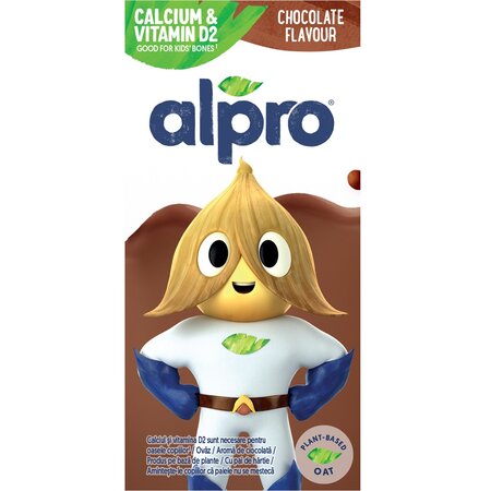 Bautura din soia cu ciocolata pentru copii, 200 ml, Alpro 730946