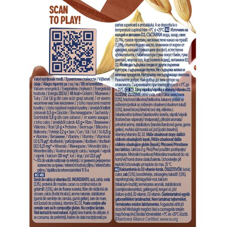Bautura din soia cu ciocolata pentru copii, 200 ml, Alpro 730947