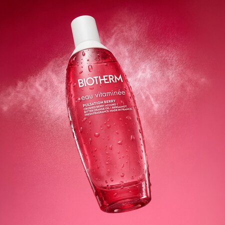 Spray parfumat pentru corp Pulsation Berry Eau Vitaminee, 100 ml, Biotherm 731017